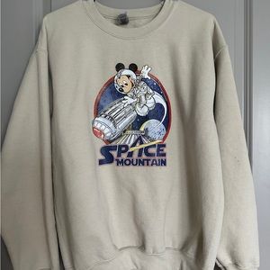 Space Mountain Crewneck